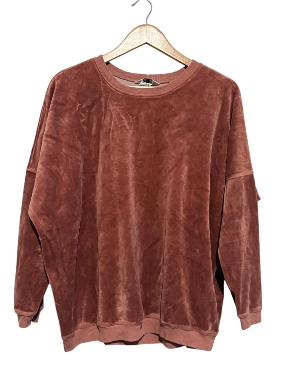 Hard Tail Velvet Sweatshirt Women's XL Pullover